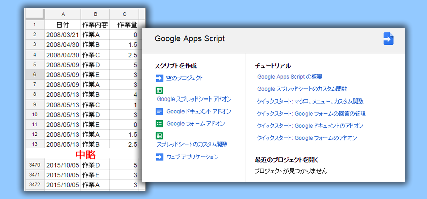 Google Apps Scriptでgoogleスプレッドシートを開いたときに利用するセルに移動 ゆうそうとitブログ